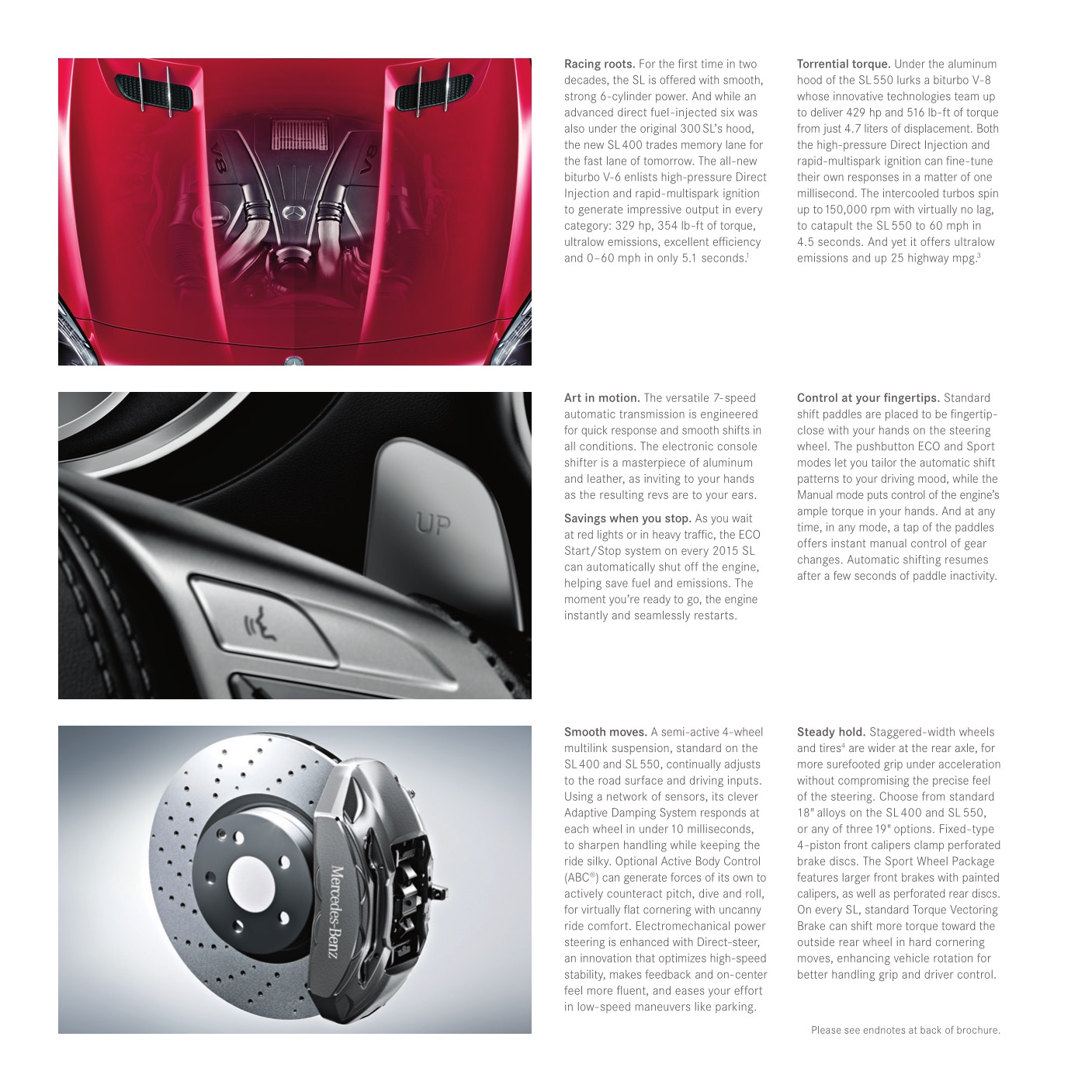 2015 Mercedes-Benz SL Brochure Page 14